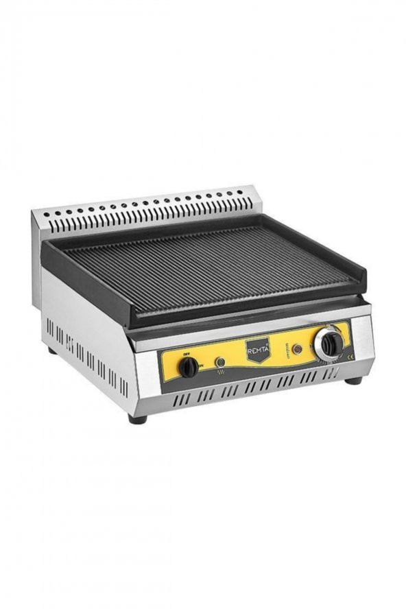 Remta Elektrikli Izgara Makinesi 50 Cm Tam Oluklu Döküm Rs94