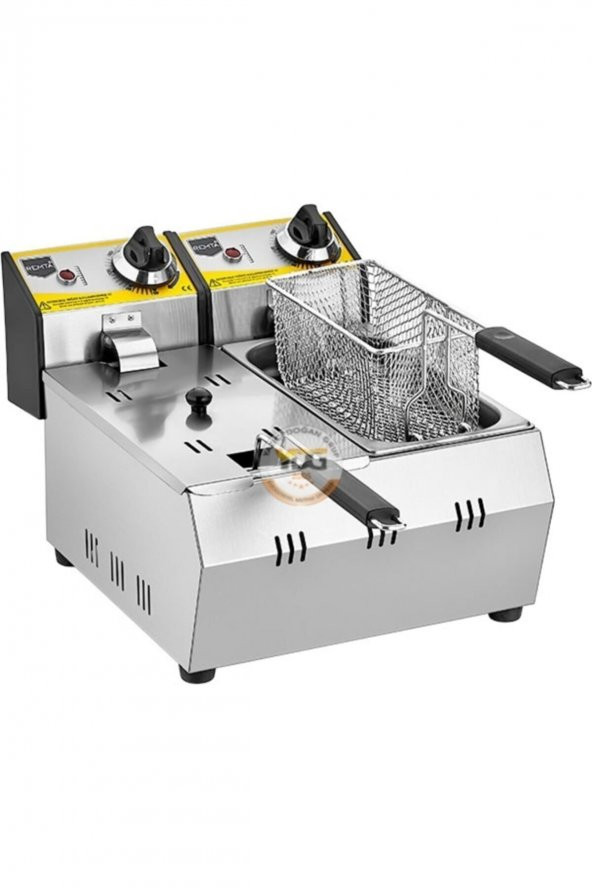 Remta 3+3 Lt Fritöz Elektrikli R92