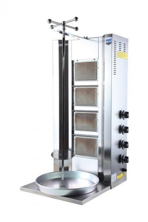 Remta Doğalgazlı Döner Makinası Ocağı 4 Radyanlı Ce Belgeli D08