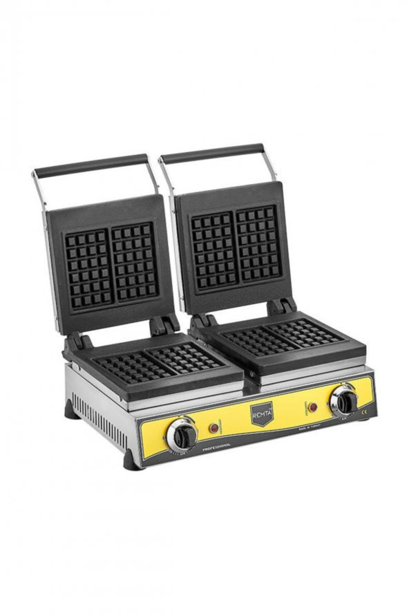 Remta Çiftli Kare Model Waffle Makinası Elektrikli W14