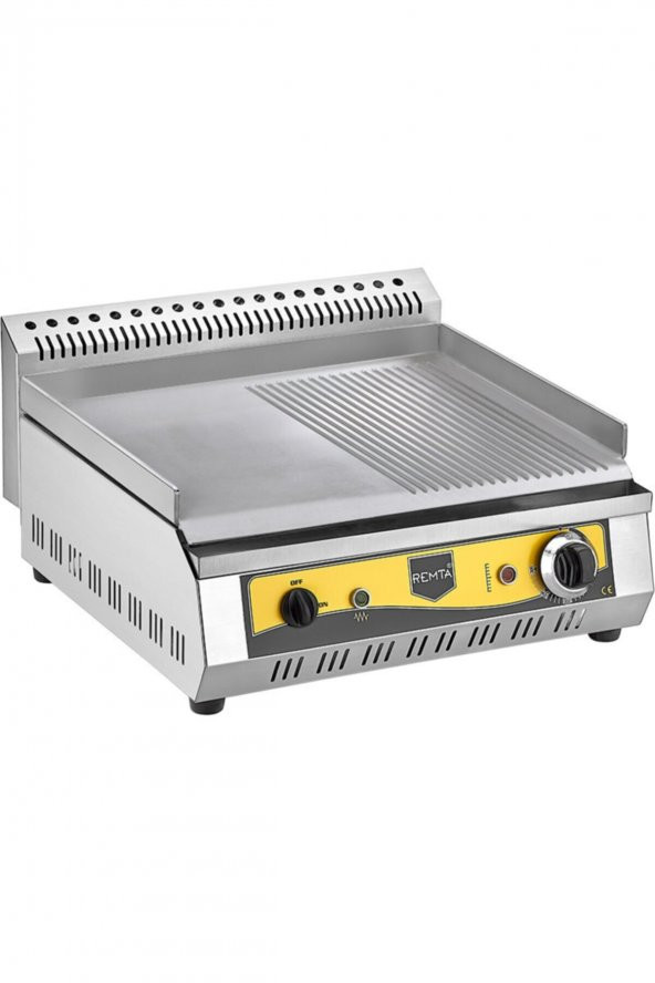 Remta 50 Cm Pleyt Yarı Oluklu Izgara Elektrikli - R83(a)