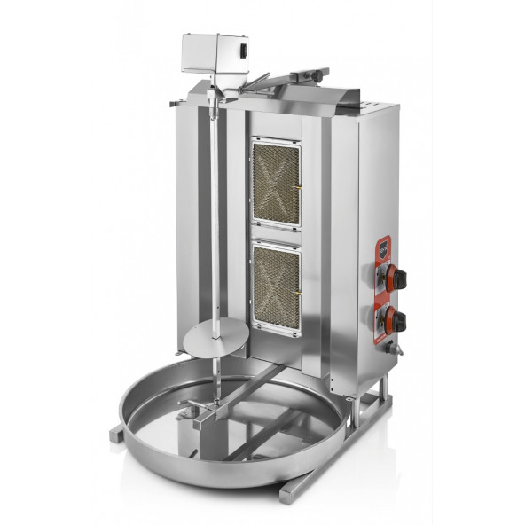 Remta Tüplü Döner Makinası Ocağı Çift Radyanlı Üstten Motor D04M