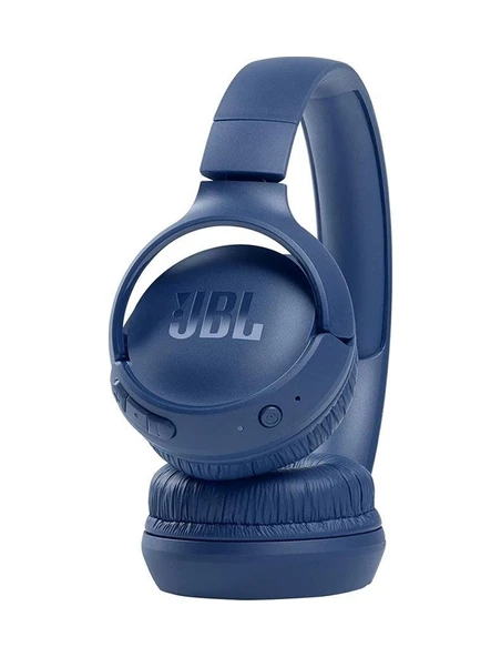 JBL Tune 510BT Bluetooth Multi Connect Kulak Üstü Kulaklık Mavi - Resim 2