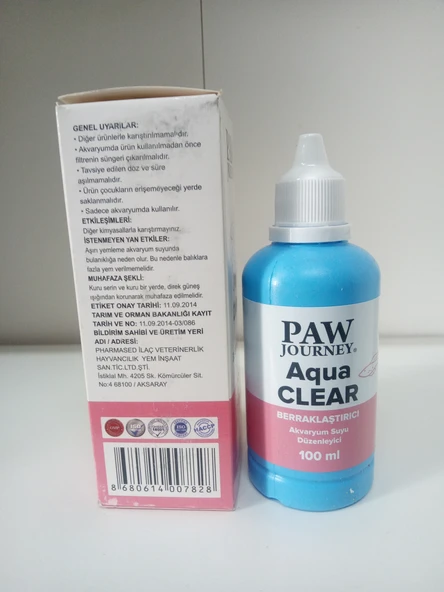 Akvaryum Berraklaştırıcı 100 ml - 1