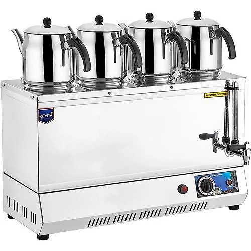 Remta 85 Model Dört Demlikli Elektrikli Pleytsiz Çay Ocağı 43 Lt.-4 ADET DEMLİK DAHİL EP04 ürün görseli 1