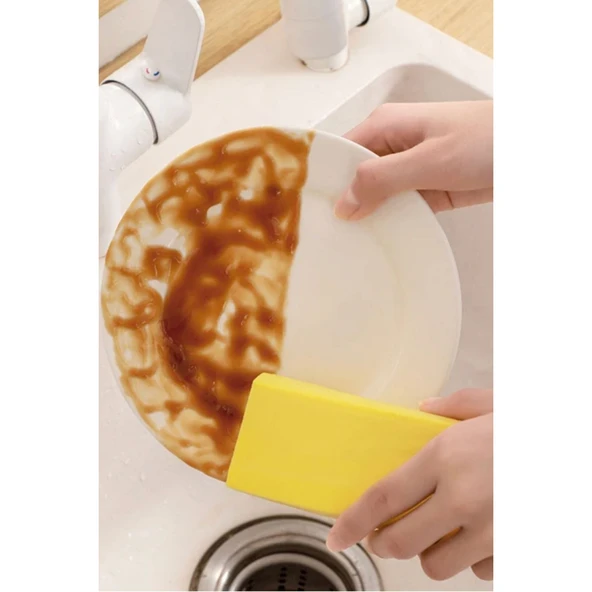 Buffer® Nemli Silgi Süngeri Banyo,mutfak Ve Araba İçin Temizlik Süngeri - 7