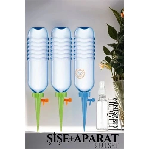 Litae Trend BFS Çiçek Damlama Sulama Şişe Aparat Seti 3 Şişe ürün görseli