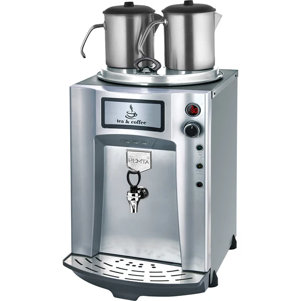 Remta 2 Demlikli Premium Jumbo Şamandıralı Çay Makinesi - 23 Lt - De11sp