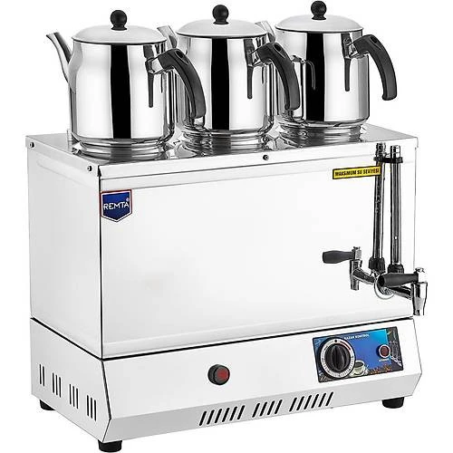 Remta 55 Model Üç Demlikli Elektrikli Pleytsiz Çay Ocağı 33 Lt. - 3 ADET DEMLİK DAHİL EP03 ürün görseli 1
