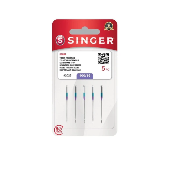 Kot İğnesi (5'li Blıster) (3x14, 2x16 No.)