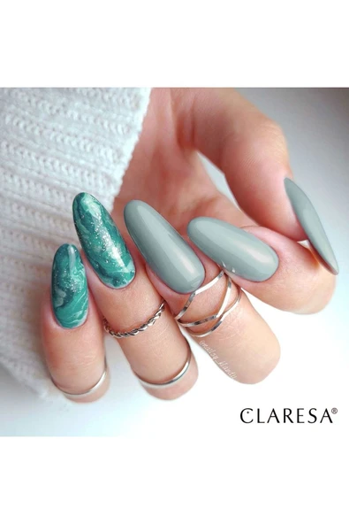 Claresa Kalıcı Oje Green Winks 1 Gri Yeşil 5g - 4