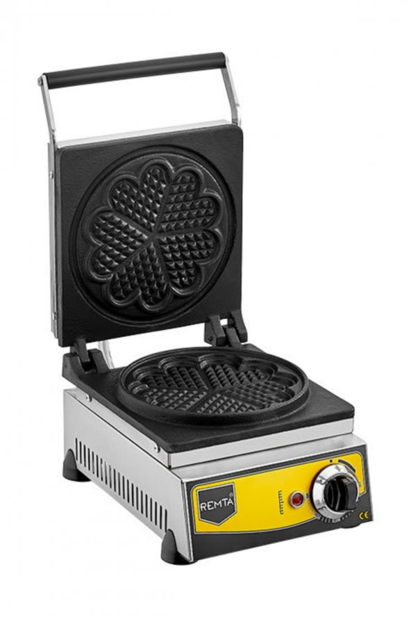 Remta Çiçek Model Waffle Makinası Elektrikli 21 Cm w12