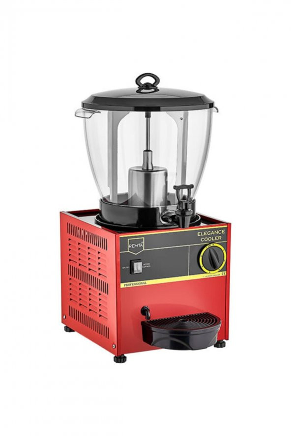 Remta Elegance Limonata Şerbet ve Ayran Soğutucu 17 l - Kırmızı Renk - St15