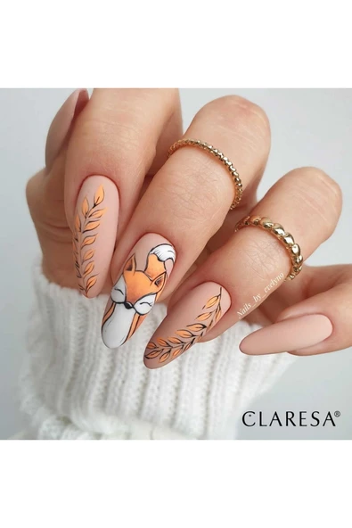 Claresa Kalıcı Oje Fallin Love Kahve Bej 03 5gr - Resim 3