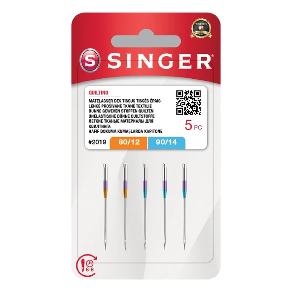 Kapitone İğnesi Karışık (3x12, 2x14 No.)