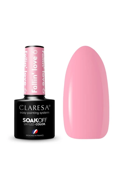 Claresa Kalıcı Oje Fallin Love Pastel Pembe 6 5gr - 1
