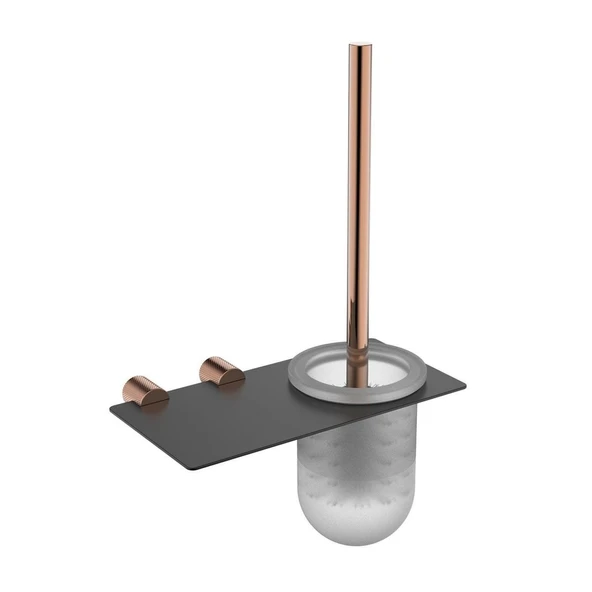 FONTANA KLOZET FIRÇASI FY-90304 (ROSE-SİYAH)