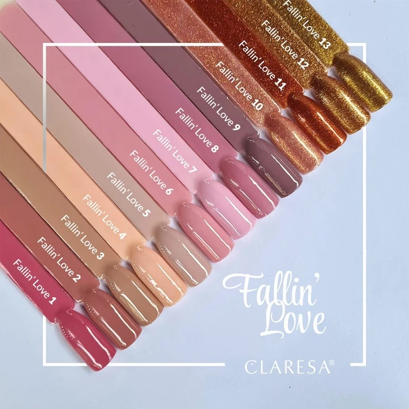 Claresa Kalıcı Oje Fallin Love Pastel Pembe 6 5gr - 3