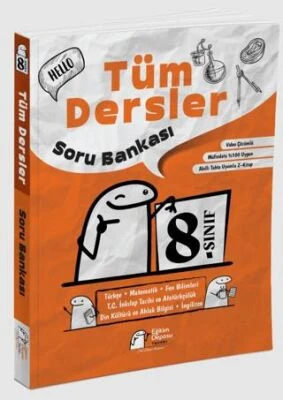 EĞİTİM DEPOSU YAYINLARI 8. SINIF TÜM DERSLER SORU BANKASI   MAARİF MODELİ'NE GÖRE HAZIRLANMIŞTIR. ürün görseli