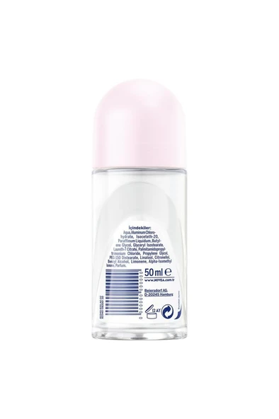 Nivea Invisible For Black & White Roll-On Clear 50 ml - 2