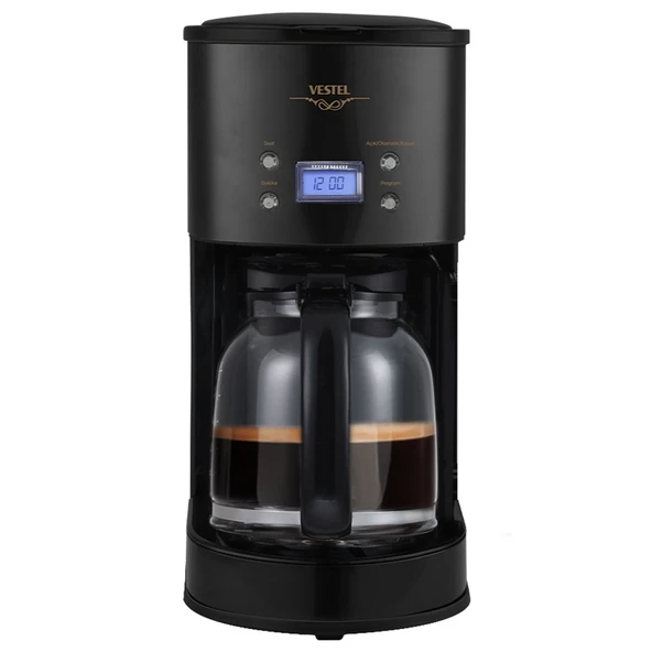 Vestel Rustik Siyah Filtre Kahve Makinesi ürün görseli