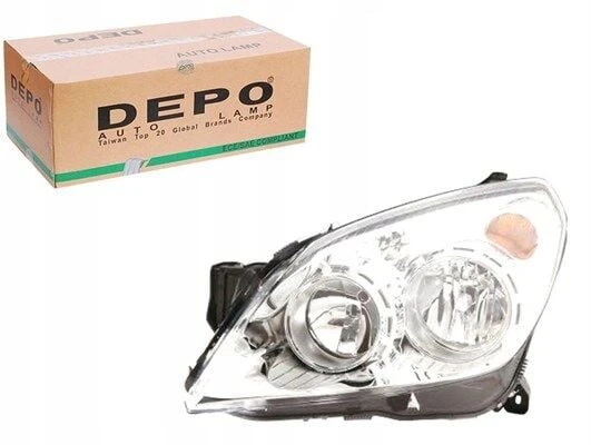 Opel Astra H Sol (Şöför Tarafı) Kromlu Far DEPO Marka ürün görseli 1