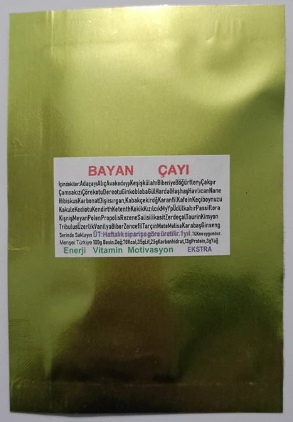 Bayan Çayı 20 G