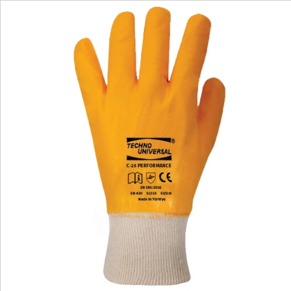 ÜNİVERSAL TECHNO TAM KAPLAMA NİTRİL ELDİVEN NO:10 C-25