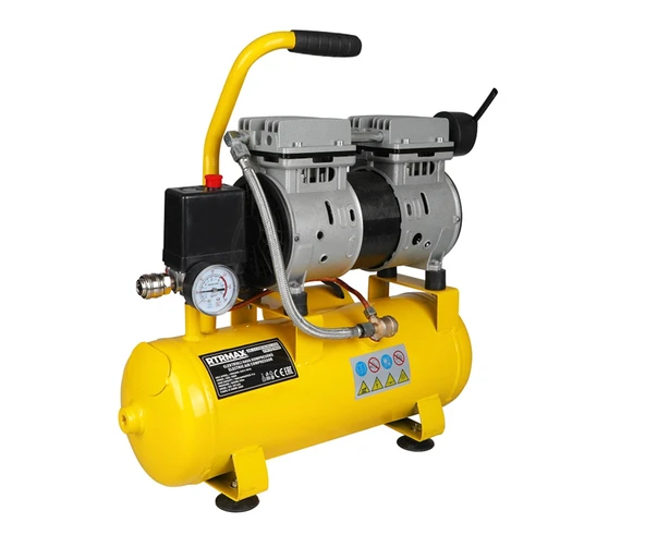 RTRMAX SESSİZ HAVA KOMPRESÖRÜ 9 LT 0.75 HP