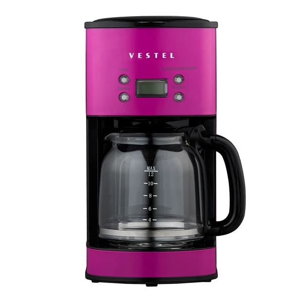 Vestel Retro Pembe Filtre Kahve Makinesi ürün görseli
