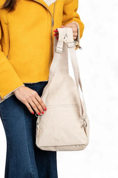 Body Bag Göğüs Çantası Klinkır Kumaş Çok Cepli Bady Bag Sırt Çantası Hafif Yağmur İtici 30*20 Cm - Resim 5