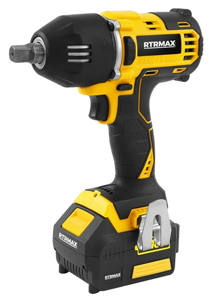 RTRMAX KÖMÜRSÜZ AKÜLÜ SOMUN SIKMA 1/2 400 NM 2*4 AH AKÜ X-LİON