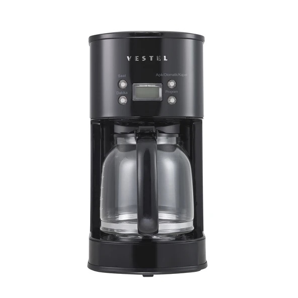 Vestel Retro Siyah Filtre Kahve Makinesi ürün görseli