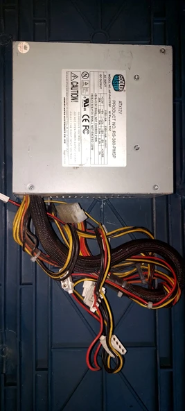 Cooler Master RS-380-pmsp 350 Watt PSU 2.EL KULLANILMIŞ ürün görseli 1