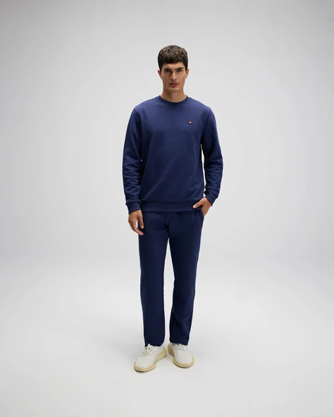 Ellesse Erkek Sweatshirt EM579-NV Navy Navy L - Resim 3