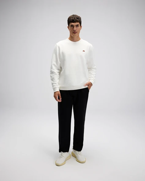 Ellesse Erkek Sweatshirt EM579-OF Off White Off White S ürün görseli 1
