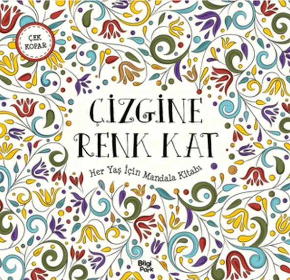 Çizgine Renk Kat - Her Yaş İçin Mandala ürün görseli