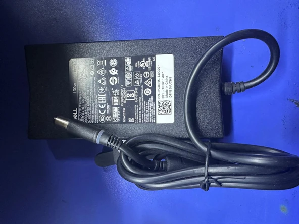 ORJİNAL Dell 0VJCH5 Notebook Adaptör 19.5V 6.7A 130W 2.EL KULLANILMIŞ ürün görseli 1