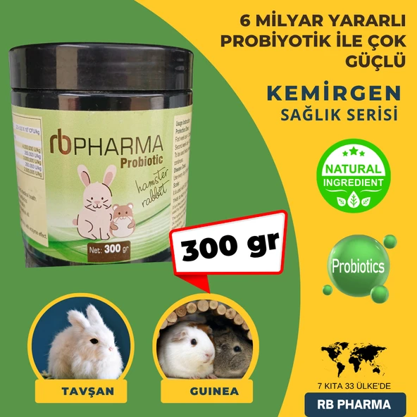 Kemirgen Probiyotiği Güçlü Içerik 300 gr (Büyük Boy ) Gerçek Probiyotik - 1