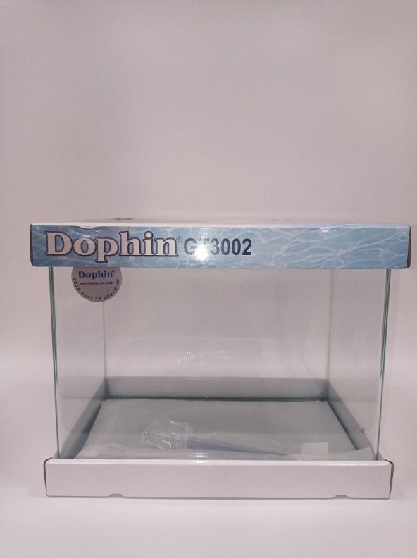 Dophin İthal Oval Kenarlı Akvaryum 35 X 22 X 28 cm