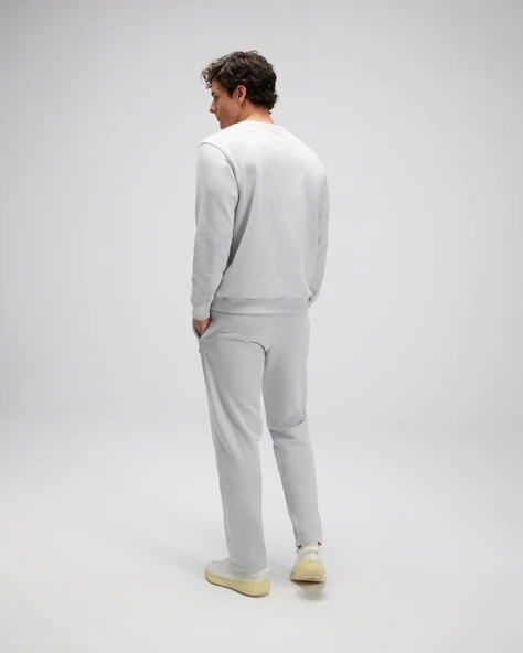 Ellesse Erkek Sweatshirt EM579-GI Grey Grey S - Resim 3