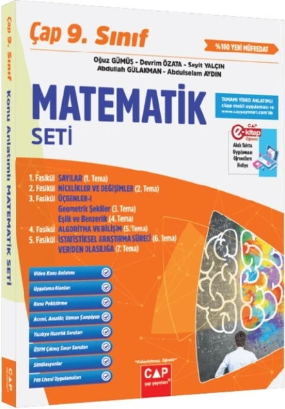 9. Sınıf Matematik Seti Çap Yayınları
