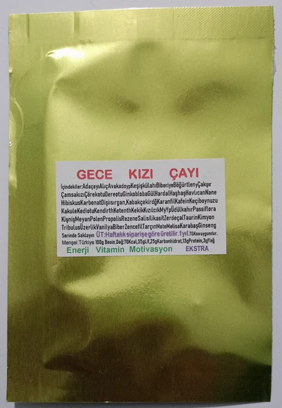 Gece Kızı Çayı 20 G