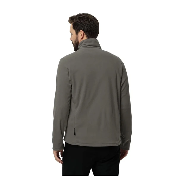 Jack Wolfskin Taunus Fz Gri Erkek Polar Ceket 1711451TR - Resim 3