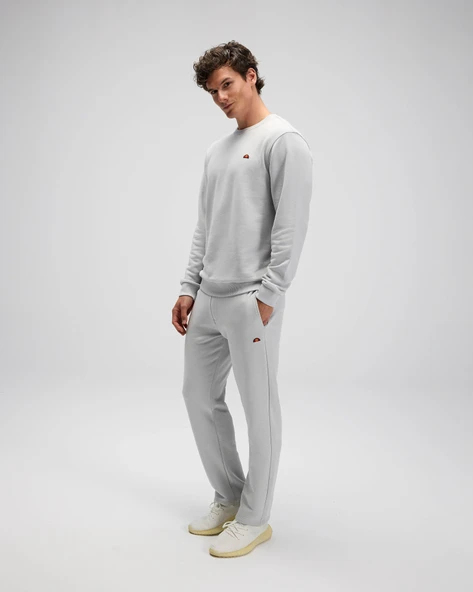 Ellesse Erkek Sweatshirt EM579-GI Grey Grey S - Resim 4