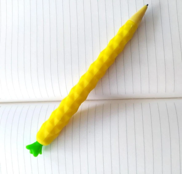 1 Adet Ananas Versatil Kalem 0.7 Uçlu Okul Ofis Ögrenci Kırtasiye - Resim 2