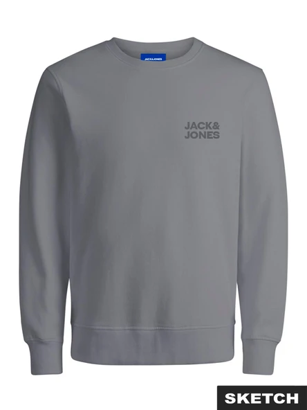 JORLOGO SWEAT CREW NECK TR SS25 GREY GREY L ürün görseli 1