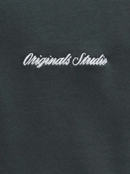 JORNORREBRO EMB SWEAT HIGH NECK NOOS Forest River Forest River M - Resim 6