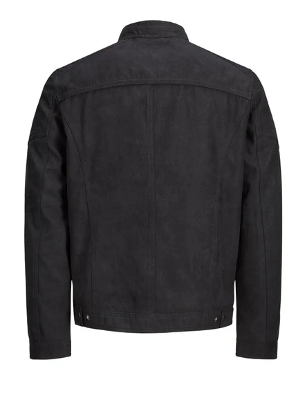 JJEROCKY JACKET NOOS Jet Black Jet Black L - Resim 3