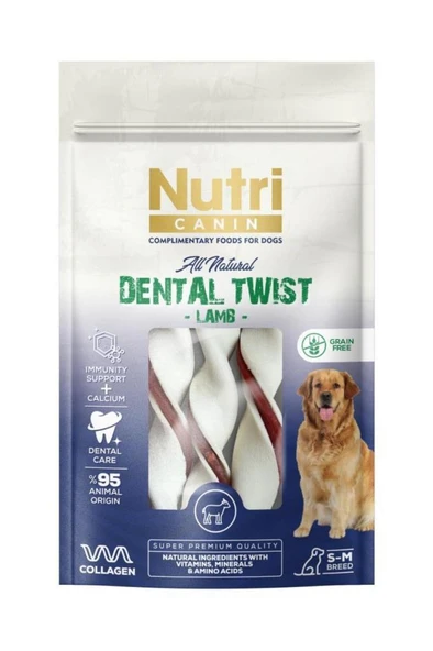 Nutri Canin Kuzu Etli Dental Kemik 80 gr ürün görseli 1